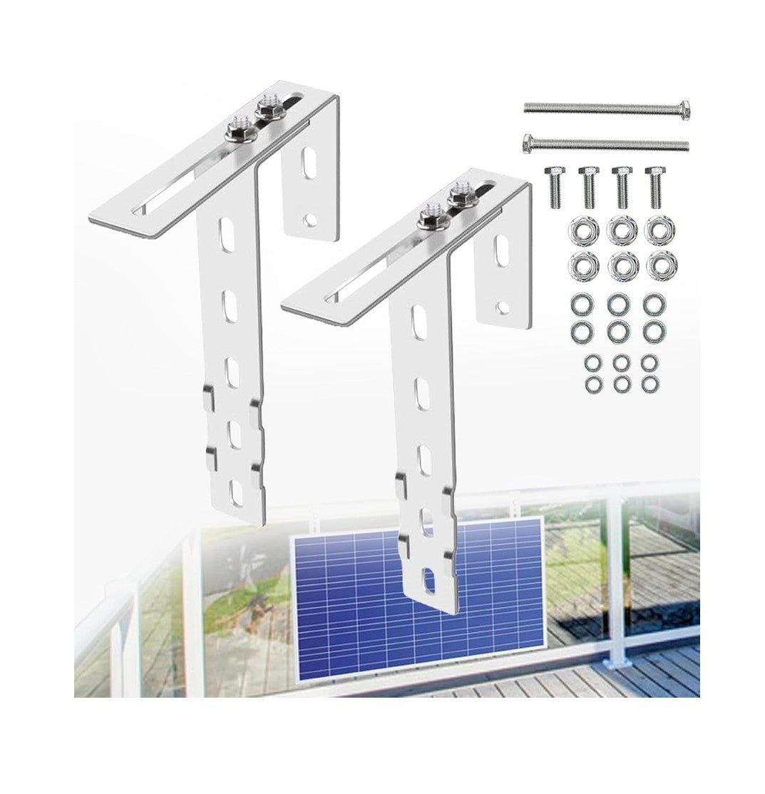 Brackets for square balcony railings (1 module)